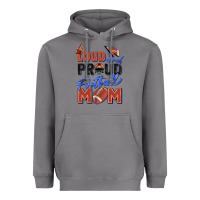 Loud And Proud Football Mom Heavyweight Hoodie | Teevron