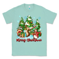 Merry Christmas Rabbits Classic Tee | Teevron