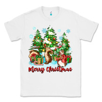 White merry christmas rabbits Classic Tee - Zillion Design Studio
