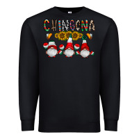 Black Chingona Premium Sweatshirt - CowhideDigitalArt