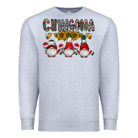 Heather Grey Chingona Premium Sweatshirt - CowhideDigitalArt