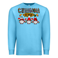 Ocean Blue Chingona Premium Sweatshirt - CowhideDigitalArt
