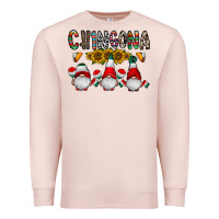 Pale Pink Chingona Premium Sweatshirt - CowhideDigitalArt
