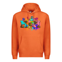 Carrot pride lesbian gay mom sunflower Premium Hoodie - AdoDesignShop