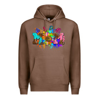 Chestnut pride lesbian gay mom sunflower Premium Hoodie - AdoDesignShop