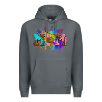 Rock pride lesbian gay mom sunflower Premium Hoodie - AdoDesignShop