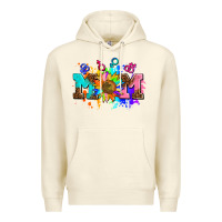 Sandshell pride lesbian gay mom sunflower Premium Hoodie - AdoDesignShop