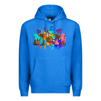 True Royal pride lesbian gay mom sunflower Premium Hoodie - AdoDesignShop