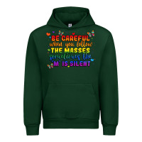 Forest Green be careful when you follow the masses sometimes th Urban Hoodie - MaliasSmallBusiness