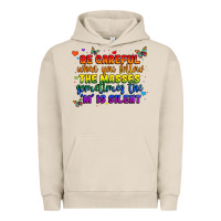 Pigment French Oak be careful when you follow the masses sometimes th Urban Hoodie - MaliasSmallBusiness