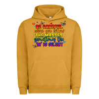 Pigment Peanut Butter be careful when you follow the masses sometimes th Urban Hoodie - MaliasSmallBusiness