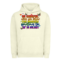 Pigment Pistachio be careful when you follow the masses sometimes th Urban Hoodie - MaliasSmallBusiness