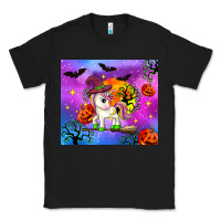 Black halloween unicorn Classic Tee - Zillion Design Studio