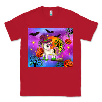 Red halloween unicorn Classic Tee - Zillion Design Studio