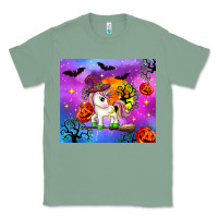 Sage halloween unicorn Classic Tee - Zillion Design Studio