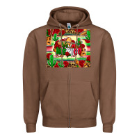 Chestnut viva mexico Zipper Hoodie - Zillion Design Studio
