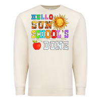 Sandshell hello sun schools done Premium Sweatshirt - HRA Design Shop