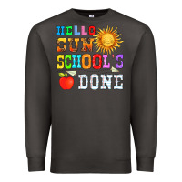 Smoke hello sun schools done Premium Sweatshirt - HRA Design Shop