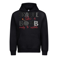 Black fragile like a bomb ready to explode Urban Hoodie - MaliasSmallBusiness