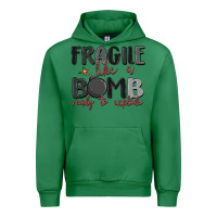 Emerald fragile like a bomb ready to explode Urban Hoodie - MaliasSmallBusiness