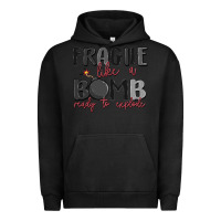 Pigment Black fragile like a bomb ready to explode Urban Hoodie - MaliasSmallBusiness