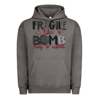 Pigment Tornado fragile like a bomb ready to explode Urban Hoodie - MaliasSmallBusiness