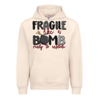 Sandshell fragile like a bomb ready to explode Urban Hoodie - MaliasSmallBusiness