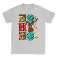 Moon Dust Gemstone And Reindeer Christmas Ho Ho Ho Classic Tee - RanaPortraitStore