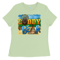 Matcha daddy bear native Ladies Tee - BarkalooDesign