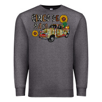 Charcoal Heather cinco de mayo truck Premium Sweatshirt - CowhideDigitalArt