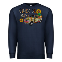 Navy cinco de mayo truck Premium Sweatshirt - CowhideDigitalArt