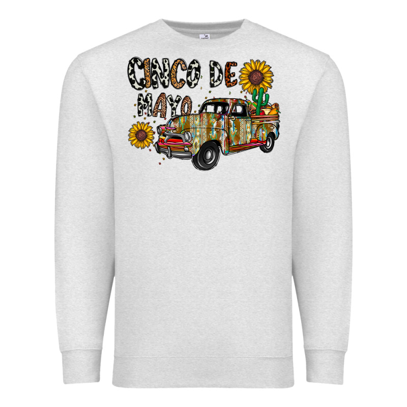 Cinco De Mayo Truck Premium Sweatshirt by CowhideDigitalArt | Teevron