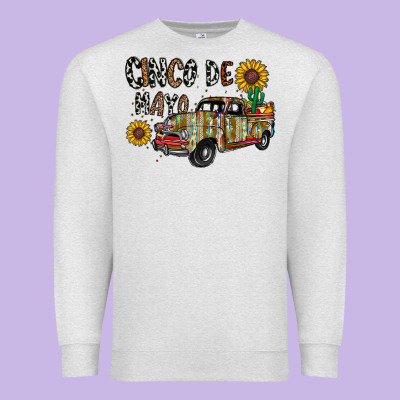 Cinco De Mayo Truck Premium Sweatshirt Designed By Cowhidedigitalart