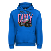 Cobalt let's play dirty Urban Hoodie - MaliasSmallBusiness