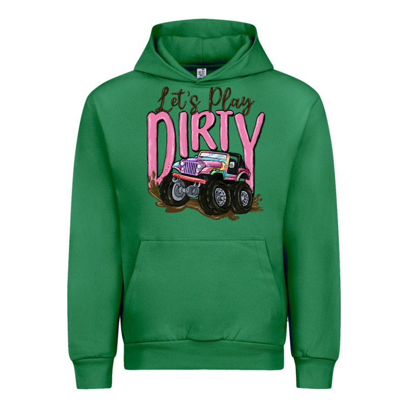 Let's Play Dirty Urban Hoodie by MaliasSmallBusiness | Teevron