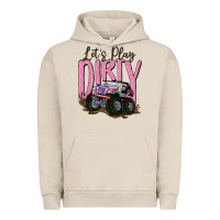 Pigment French Oak let's play dirty Urban Hoodie - MaliasSmallBusiness