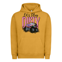 Pigment Peanut Butter let's play dirty Urban Hoodie - MaliasSmallBusiness