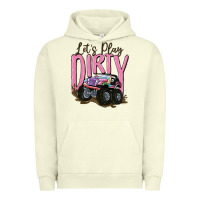 Pigment Pistachio let's play dirty Urban Hoodie - MaliasSmallBusiness