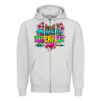 Dove Grey perfectly imperfect Zipper Hoodie - texasbilliewilder