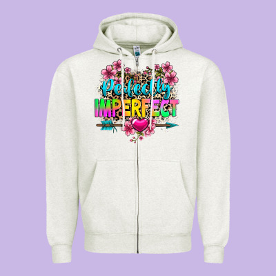 Zipper Hoodie perfectly imperfect