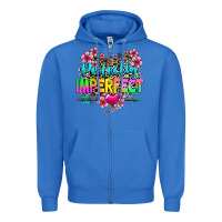 True Royal perfectly imperfect Zipper Hoodie - texasbilliewilder