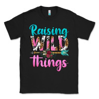 Black raising wild things Classic Tee - texasbilliewilder