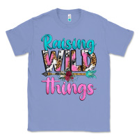 Colony Blue raising wild things Classic Tee - texasbilliewilder
