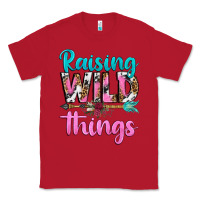 Red raising wild things Classic Tee - texasbilliewilder