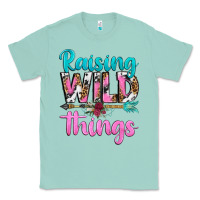 Seafoam raising wild things Classic Tee - texasbilliewilder