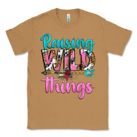 Toasted Coconut raising wild things Classic Tee - texasbilliewilder