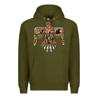 Army Green desert thunderbird Premium Hoodie - BarkalooDesign