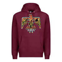 Burgundy desert thunderbird Premium Hoodie - BarkalooDesign