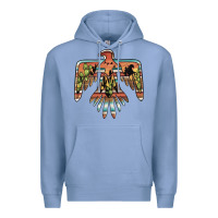 Colony Blue desert thunderbird Premium Hoodie - BarkalooDesign
