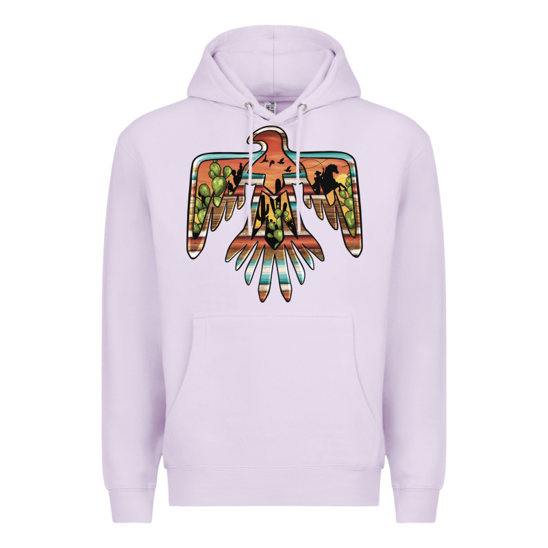 Desert Thunderbird Premium Hoodie by BarkalooDesign | Teevron